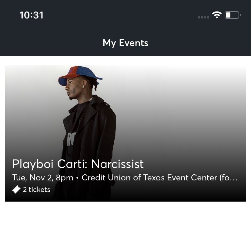 Playboi Carti Tour Sect:106