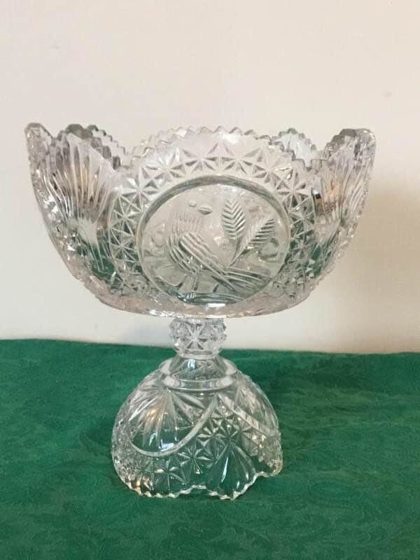 German Hofbauer Byrdes Centerpiece pedestal bowl