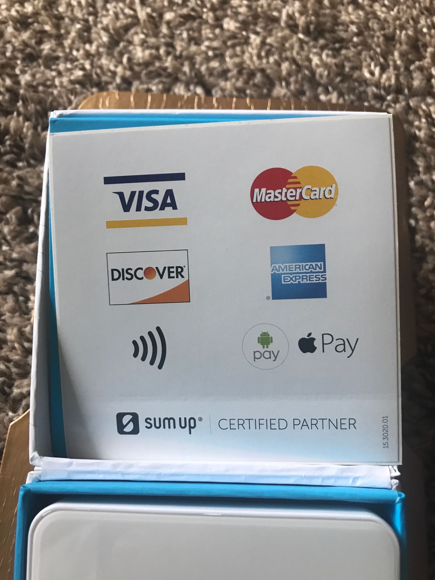 Sum up credit card 💳 acceptance