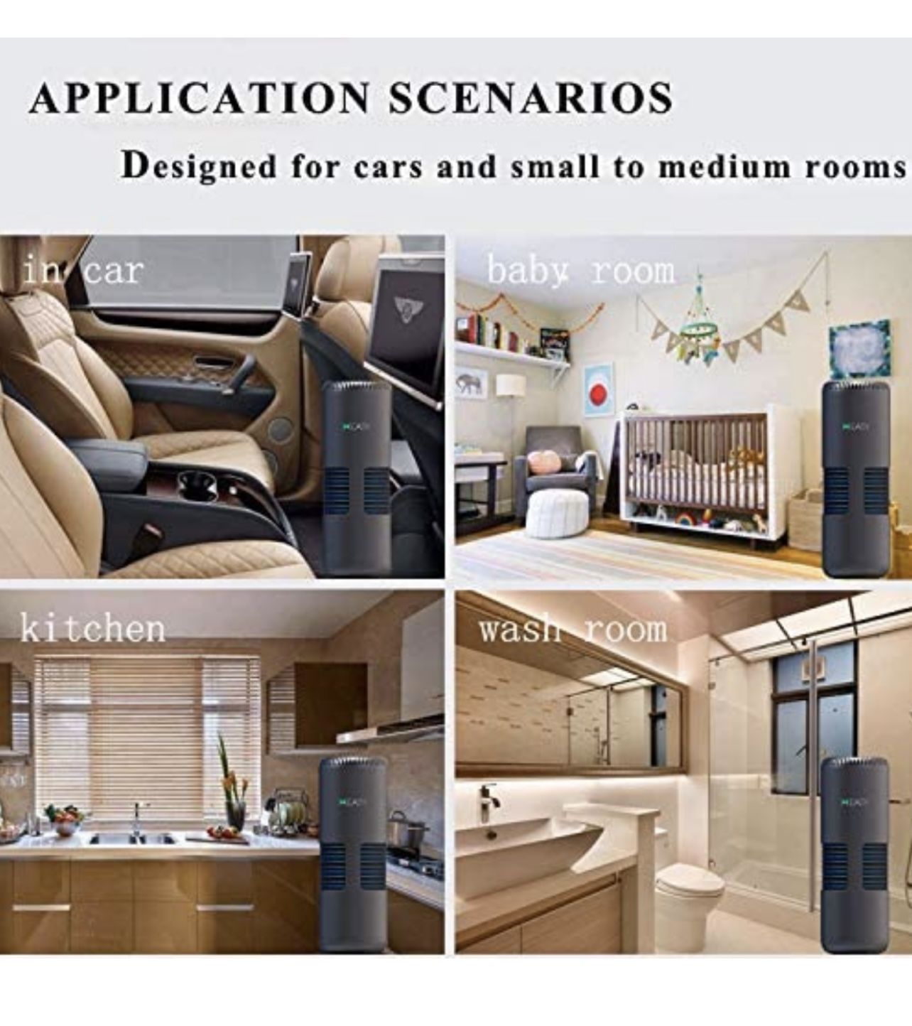 Portable air purifier new