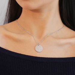 "Alloy Plating Round Clavicle Pendant Necklaces for Women, IN047
 
  Thumbnail
