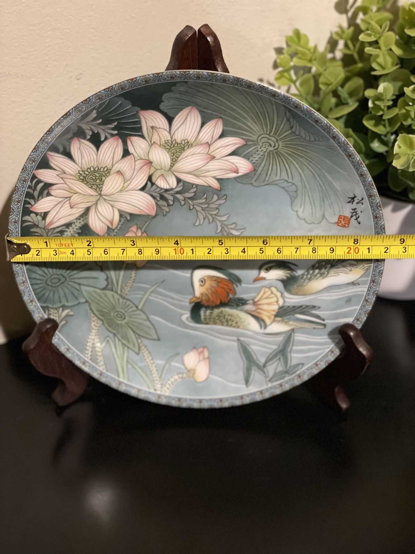 Set of 3- Imperial Jingdezhen porcelain plates