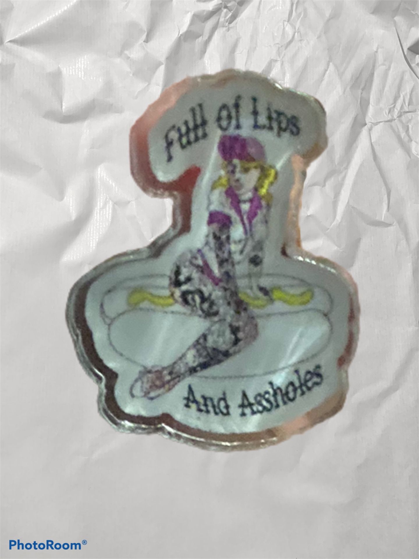 Full Of Lips And Aholes Pin