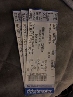 Greenville Country Music Festival Concert Tickets  Thumbnail