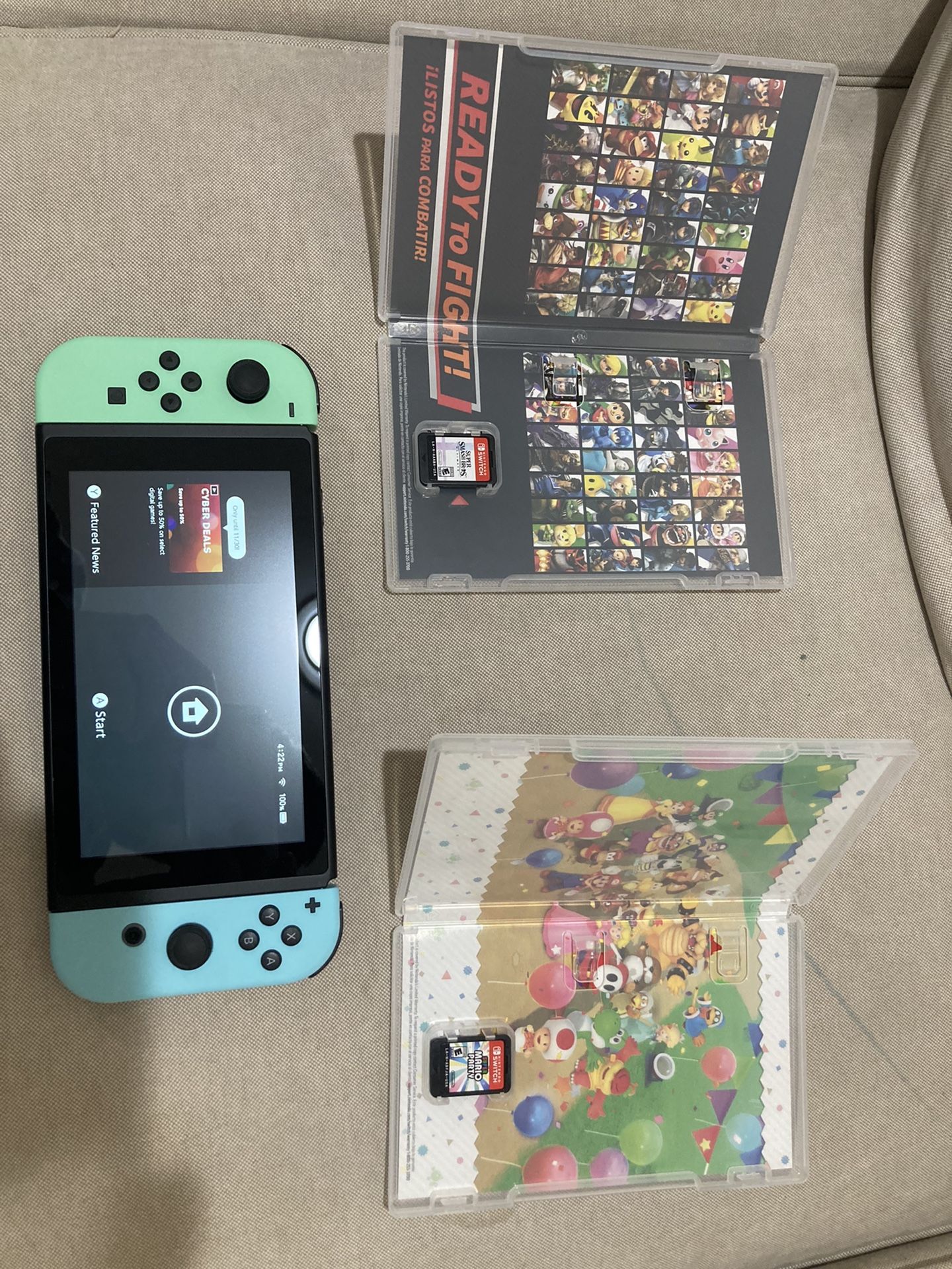 Nintendo Switch W/ Original Box
