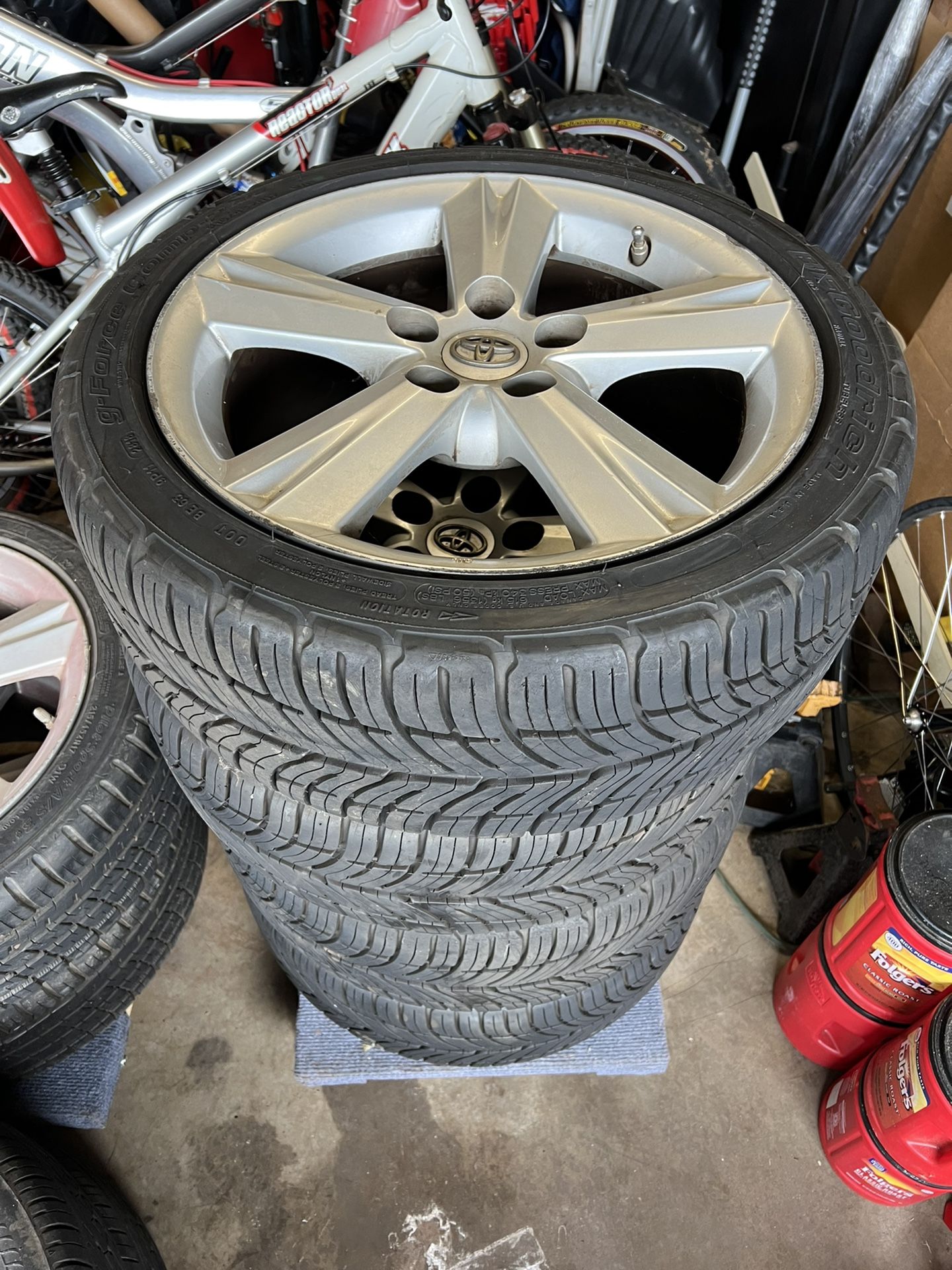 BF Goodrich Comp-2 215/45r17 on 5x114’s