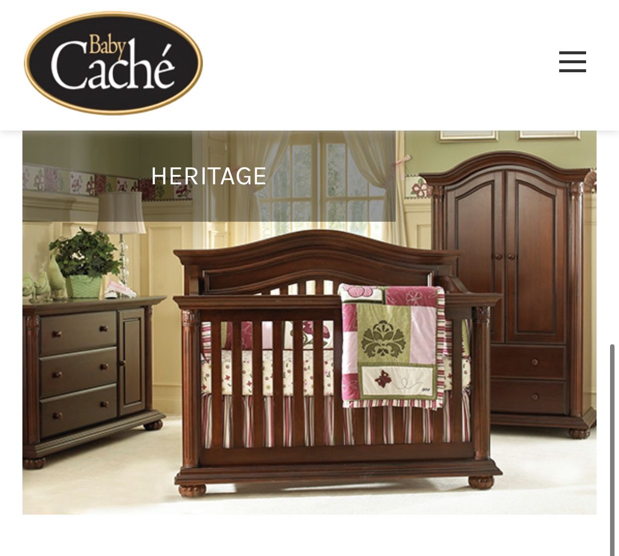 Baby Cache Heritage Furniture Set in Cherry for Sale in Mesa, AZ OfferUp
