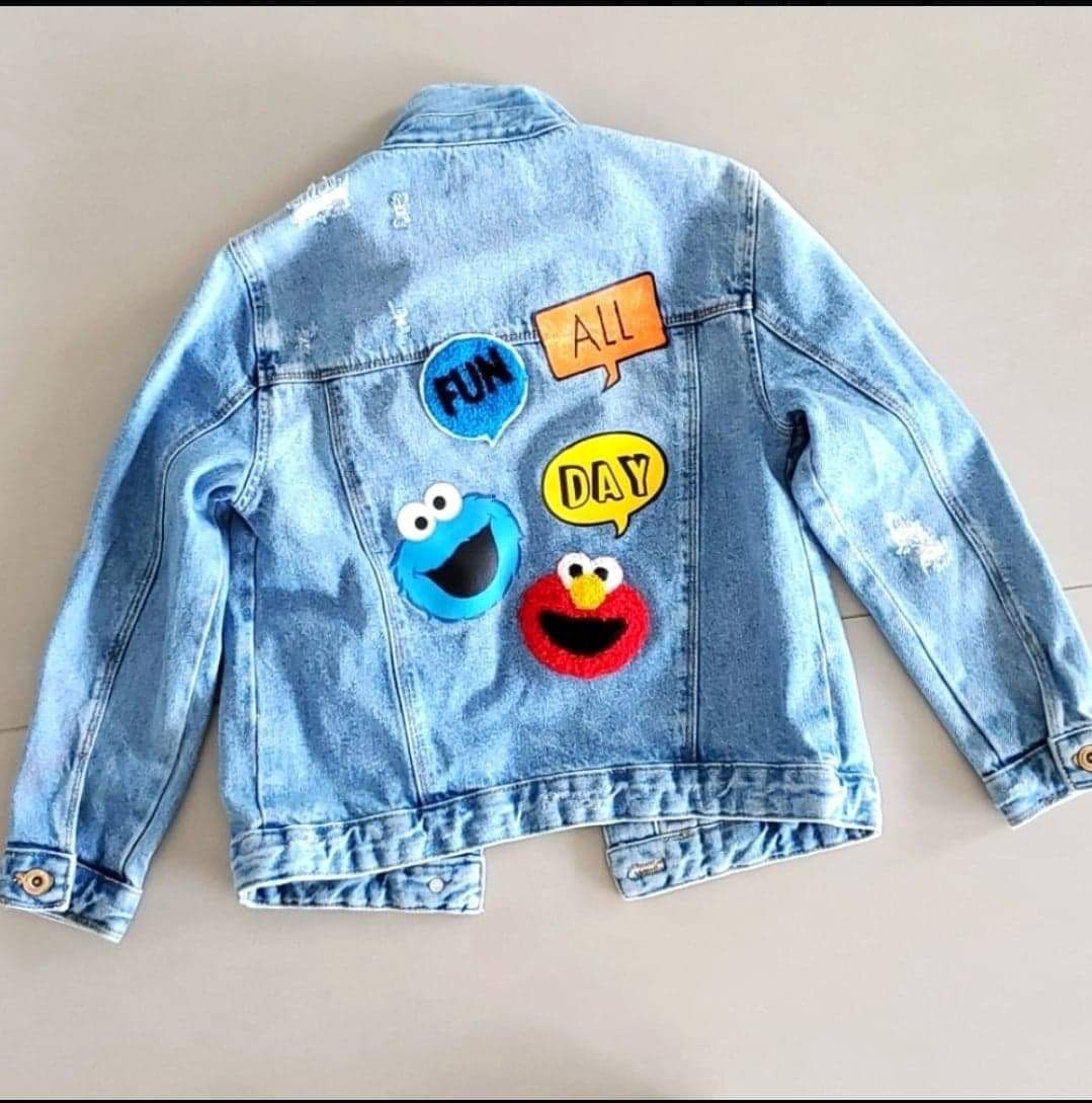 Zara Kids x Sesame Street Denim Jacket