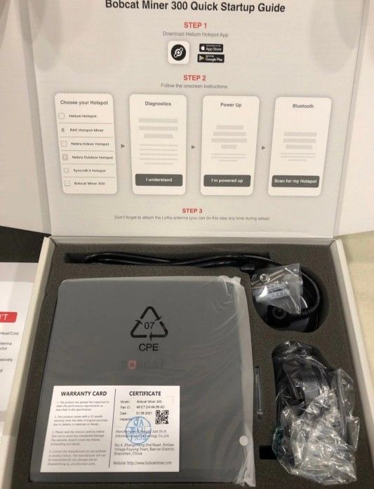 Bobcat Miner 300 | Helium