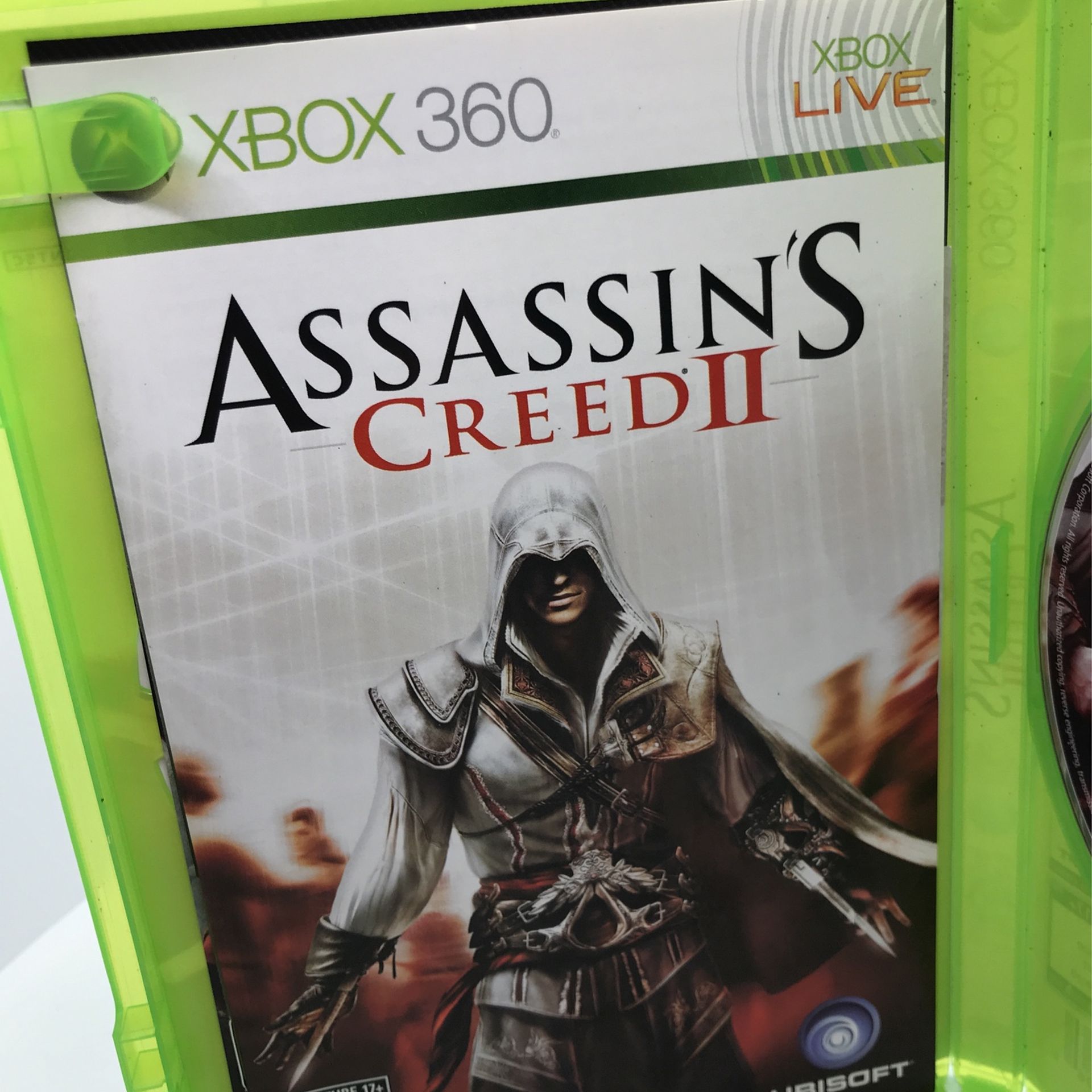 Assassins Creed II Xbox 360 Game