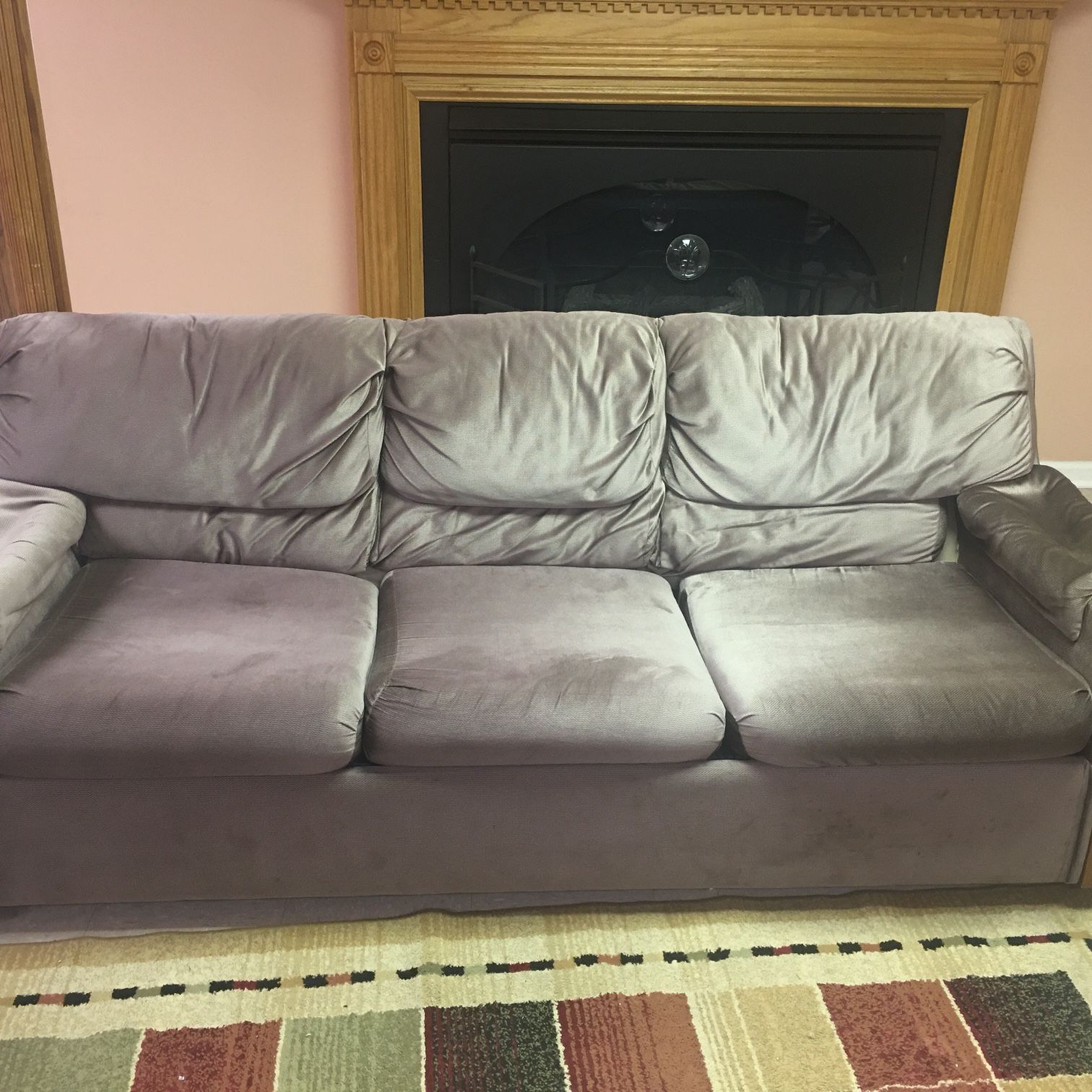 2 Couches: 3 Seat (with Bed) And 2 Seat