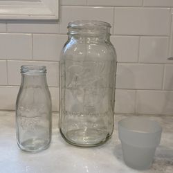 Assorted Mason Jars And Glassware Thumbnail