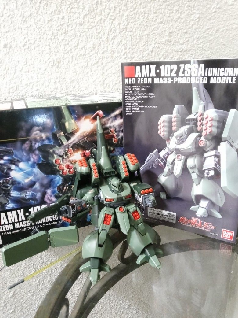 Hguc1 144 Amx 102 Zssa Mobile Suit Gundam Gunpla For Sale In Riverside Ca Offerup