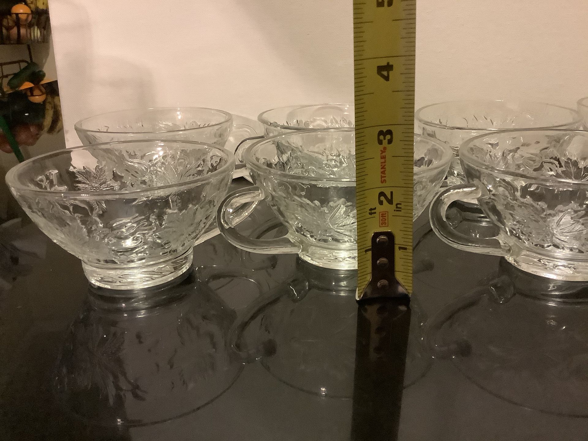 Princess house Fantasia tea cups