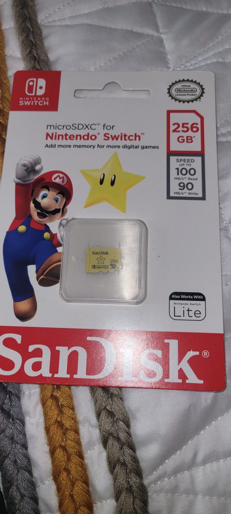 256 GB For Nintendo Switch Card