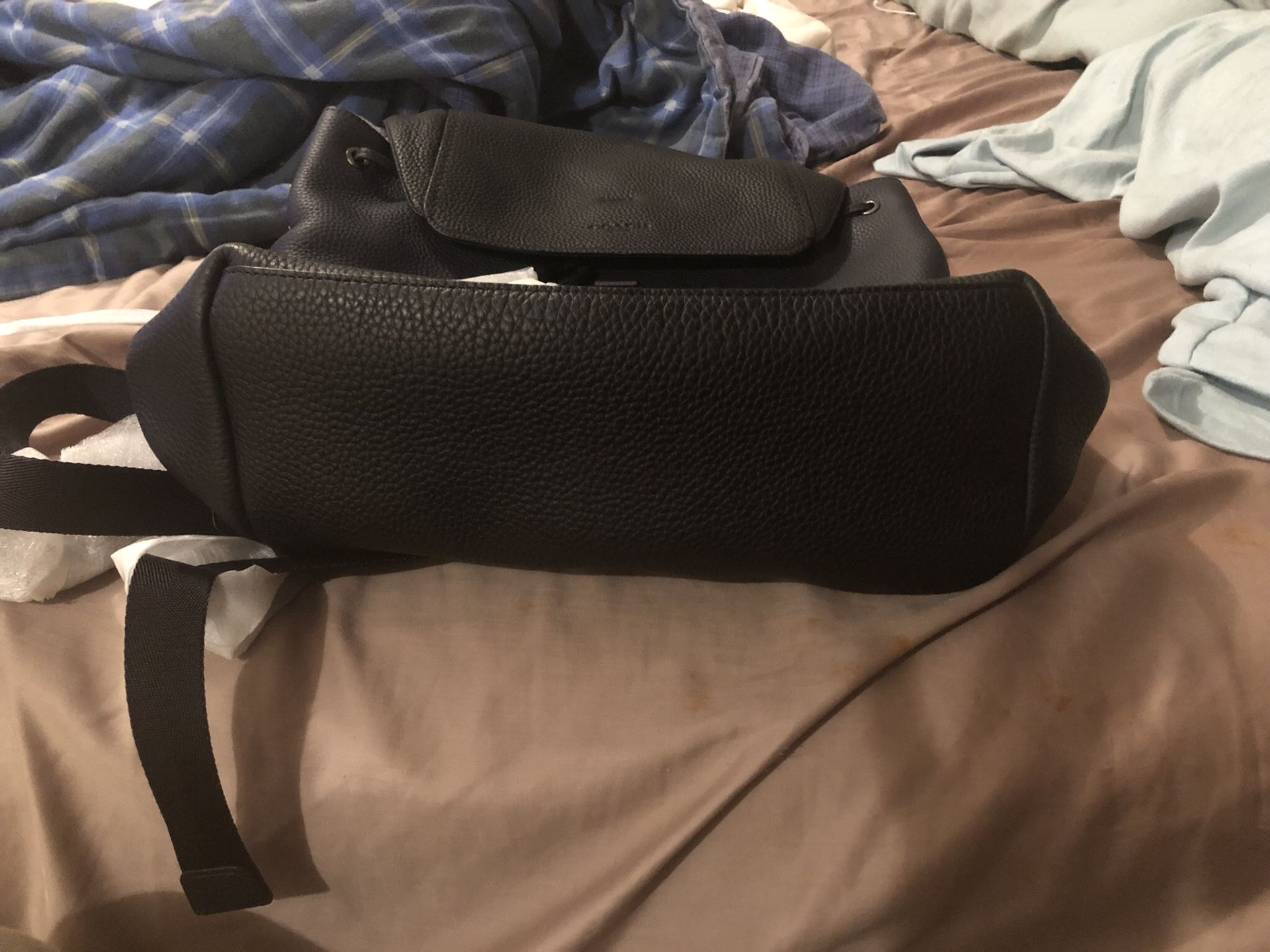 COACH Men's Manhattan Backpack Midnight/ Black Backpack