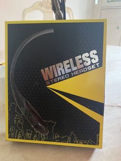 Wireless stereo headset Thumbnail