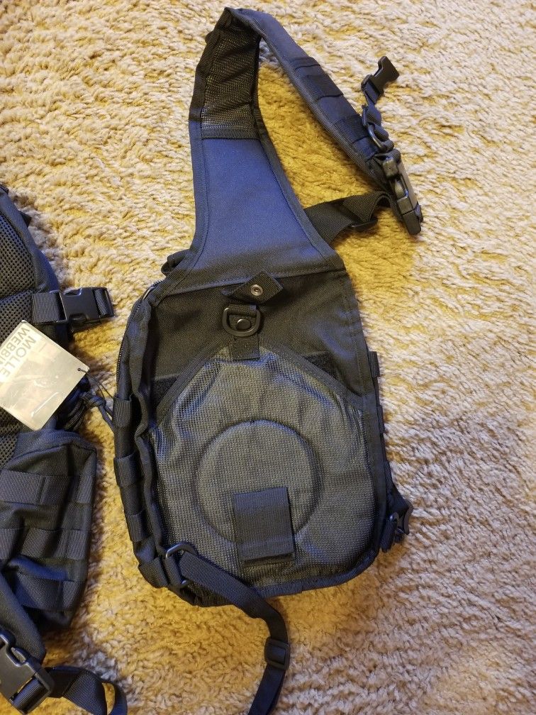 Backpacks, Tactical/Recon, Heavyweight Straps And Padding, New