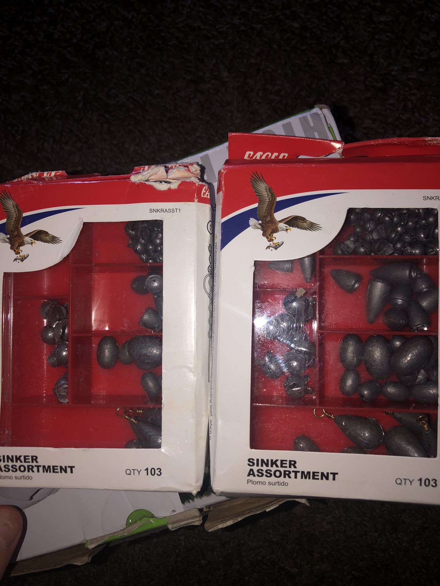 radios, fishing gear ,flare gun ,radio etc