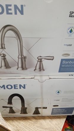 Moen widespread bathroom faucet Thumbnail