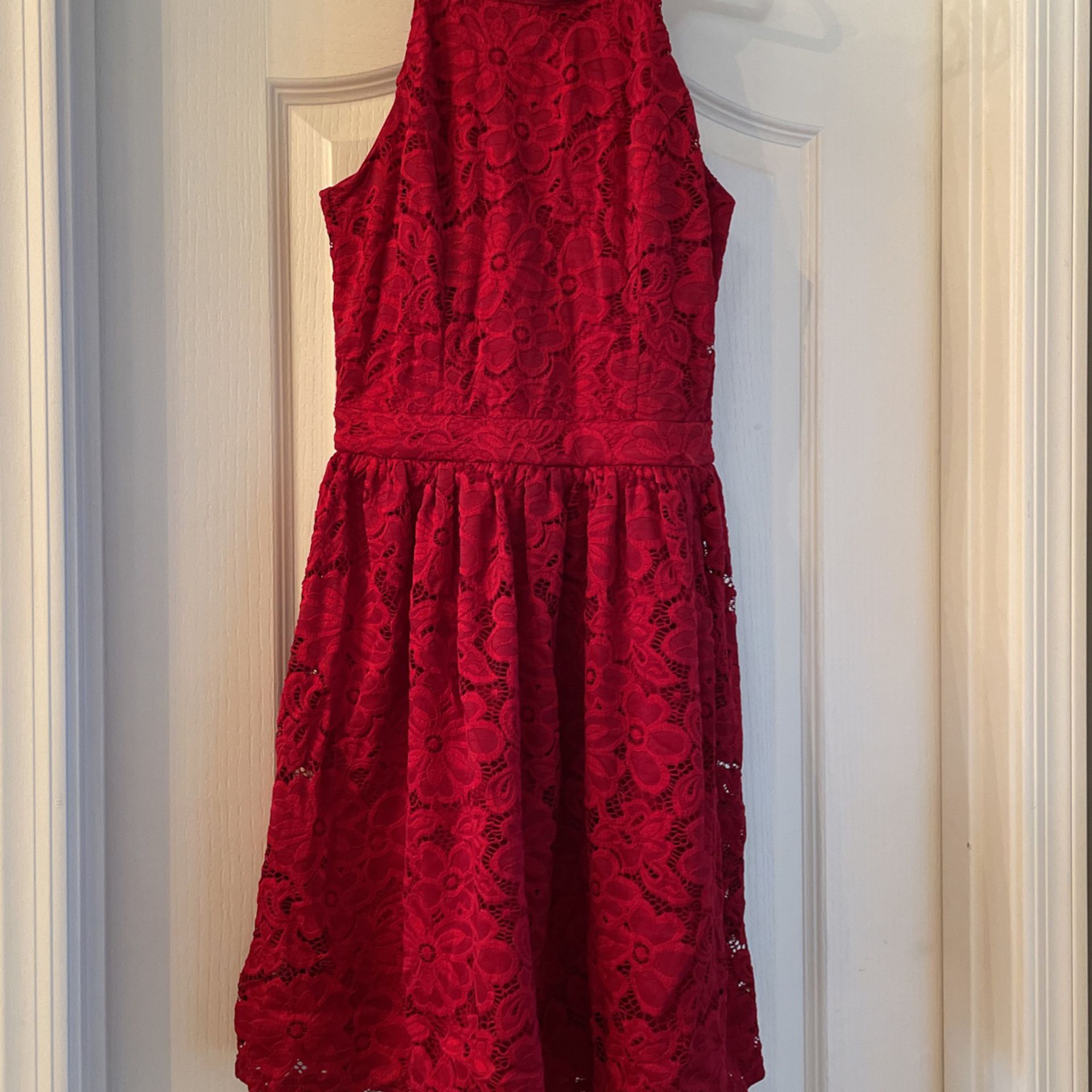 Red Lacey Dress