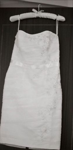 2 Wedding Dresses Size 12/14, Veil, Shoes, Clutch $400 Thumbnail