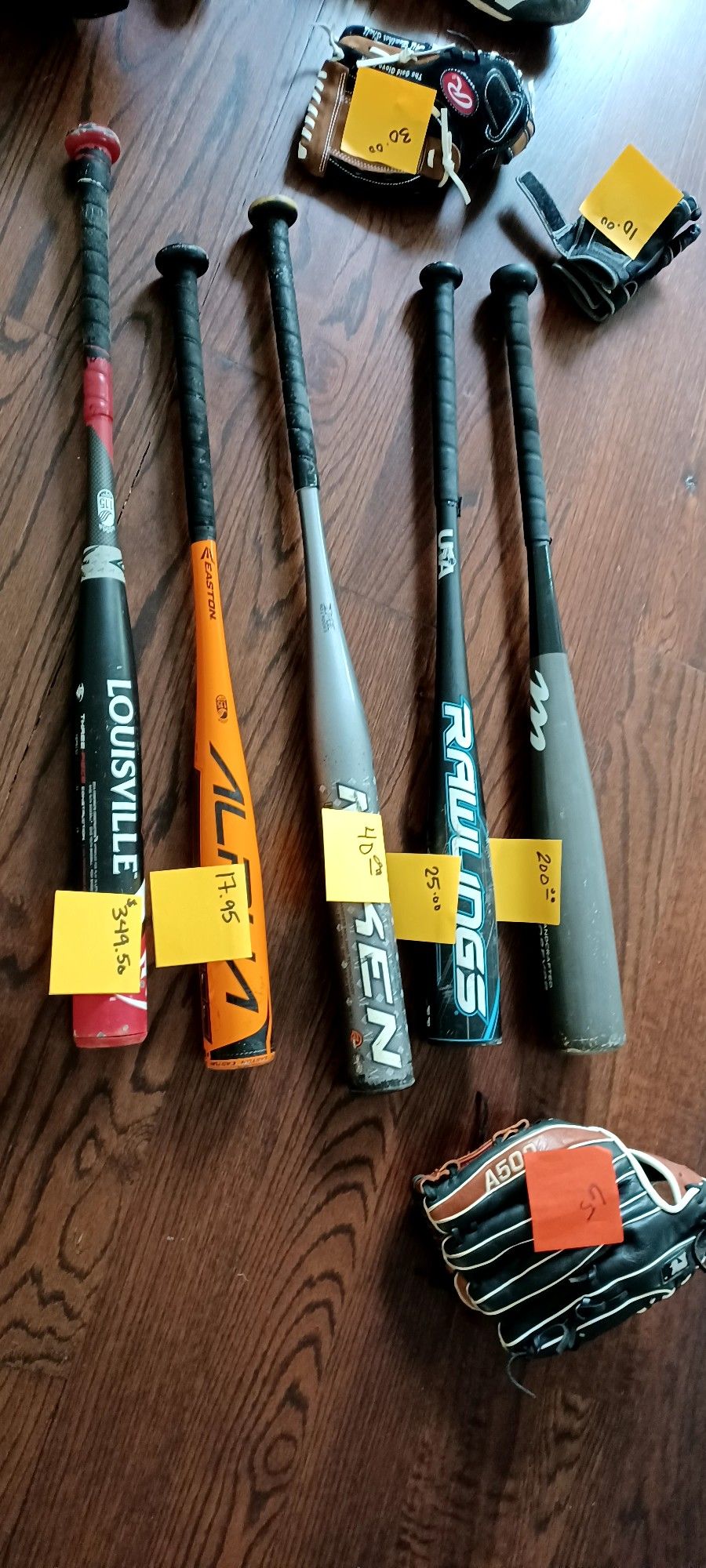 Baseball Gear-All For SALE - All Negotiable