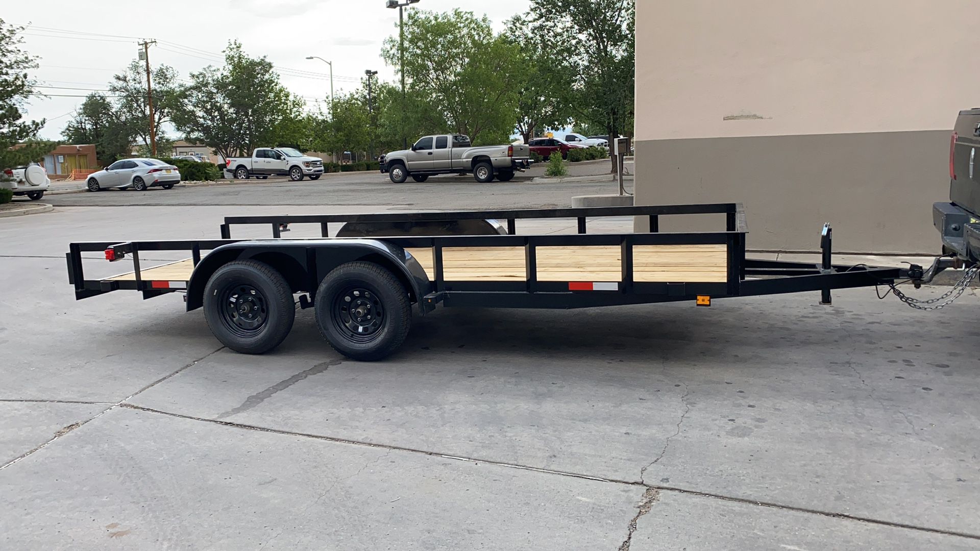 Selling My 2021 77x16 Utility Trailer Tandem Axle