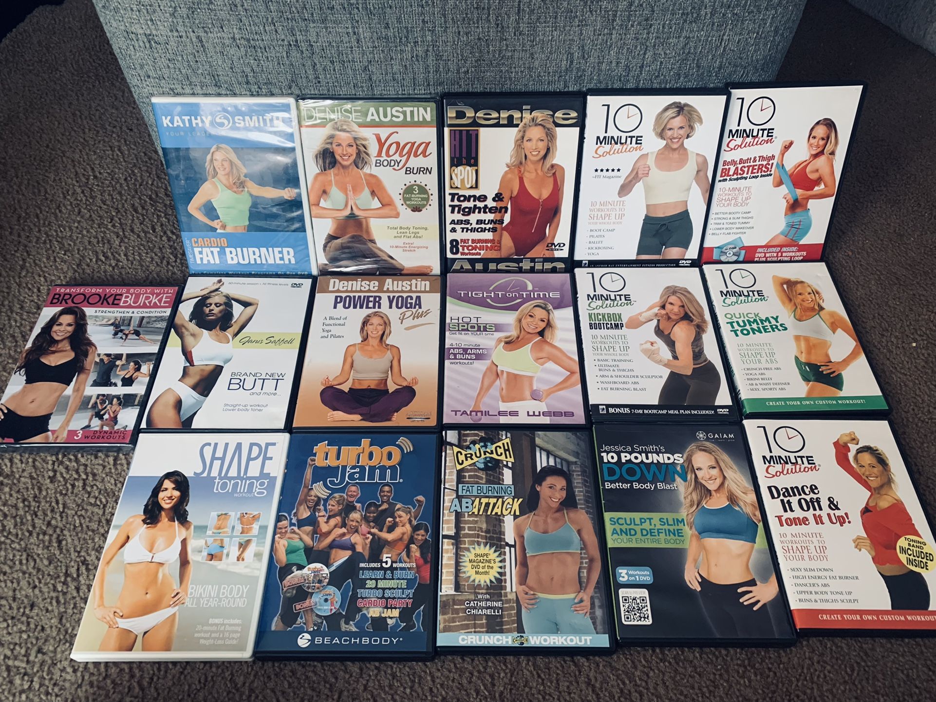 Fitness Dvd Lot