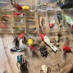 Vintage Fishing Lures And Flies Best offer Thumbnail