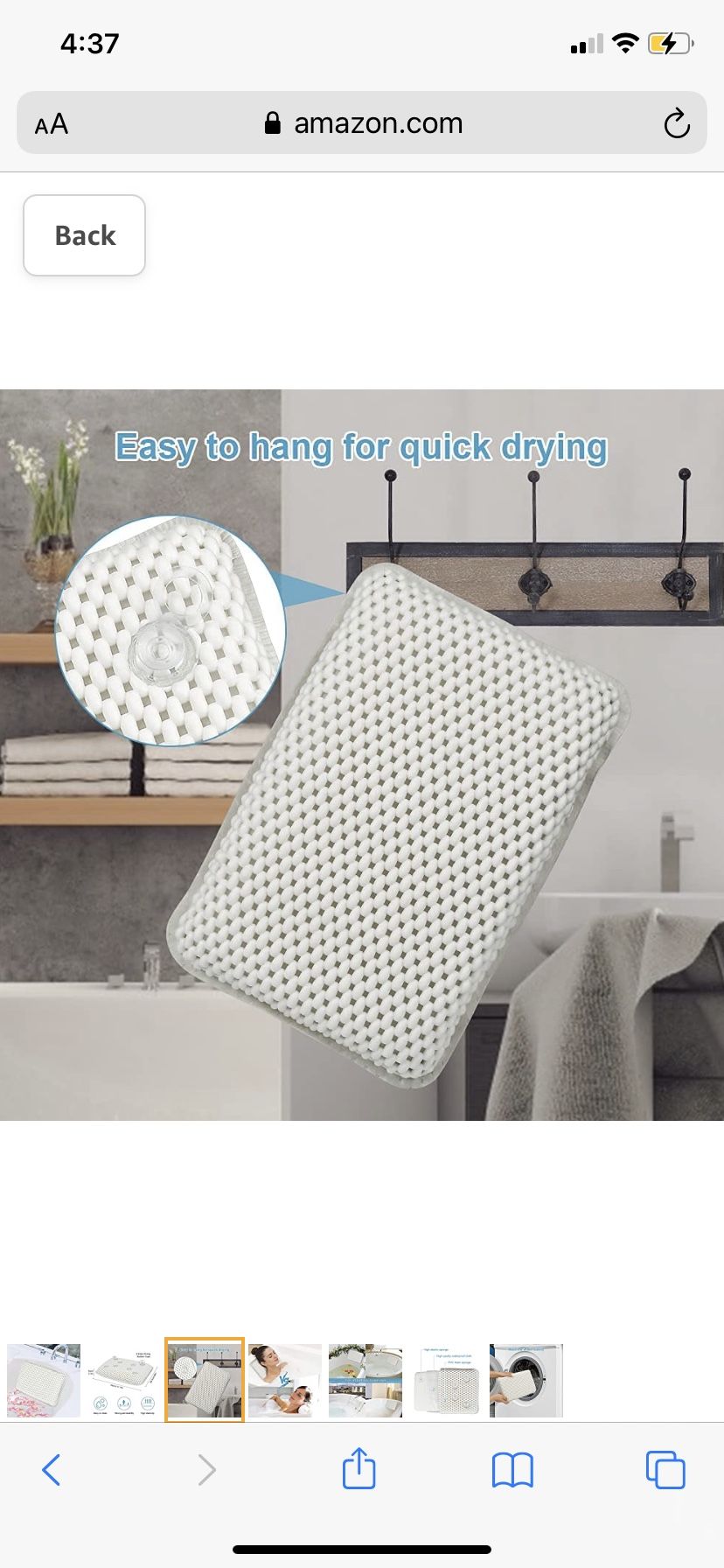 Bath Pillow For Tub