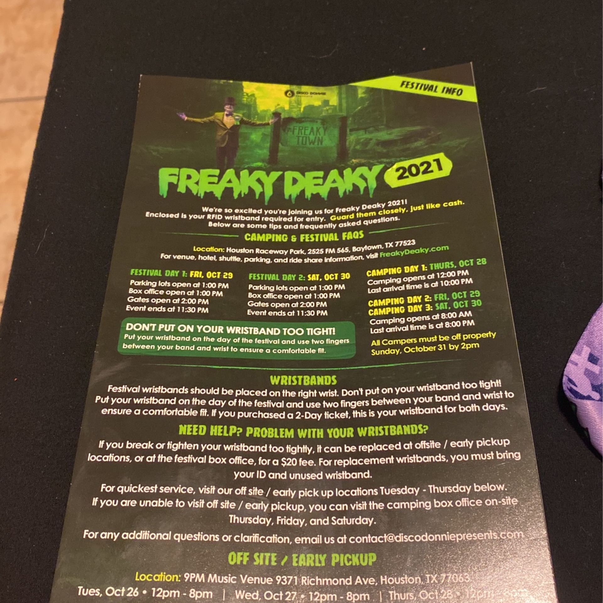 Freaky Deaky 2021 Ticket 2-Day Pass