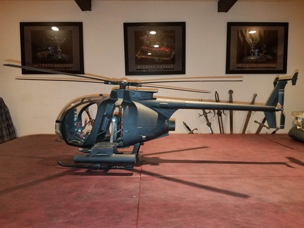 Ah 6 Little Bird Helicopter 1 6 Scale Ultimate Soldier Gi Joe For Sale In Torrance Ca Offerup