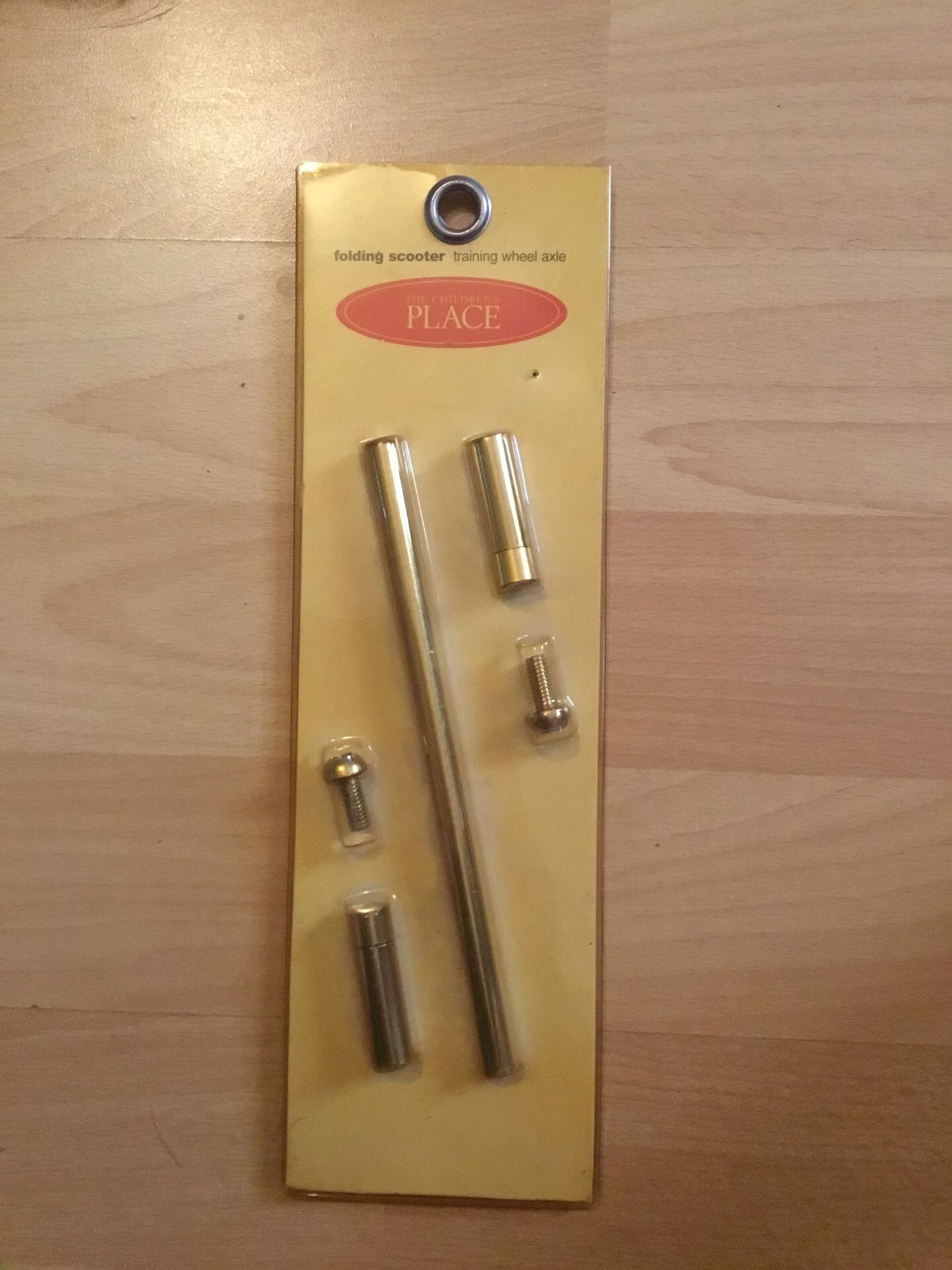 Folding Scooter Training Wheel Axle