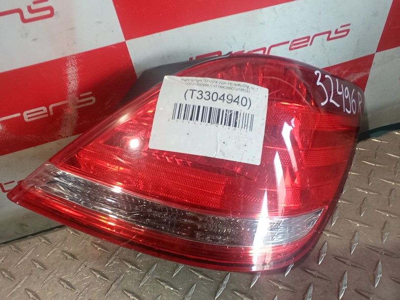 Right Taillight For 2007 Toyota Avalon Stock 32496