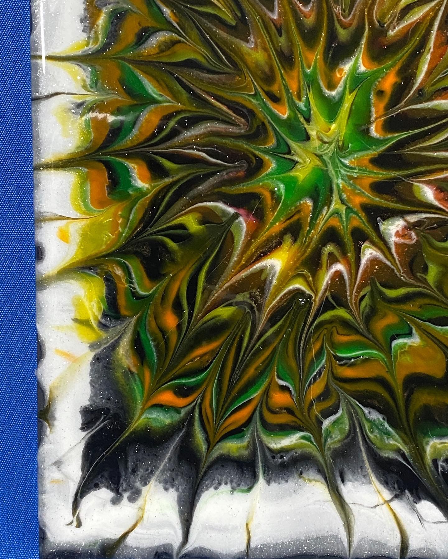 Wild Resin Painting