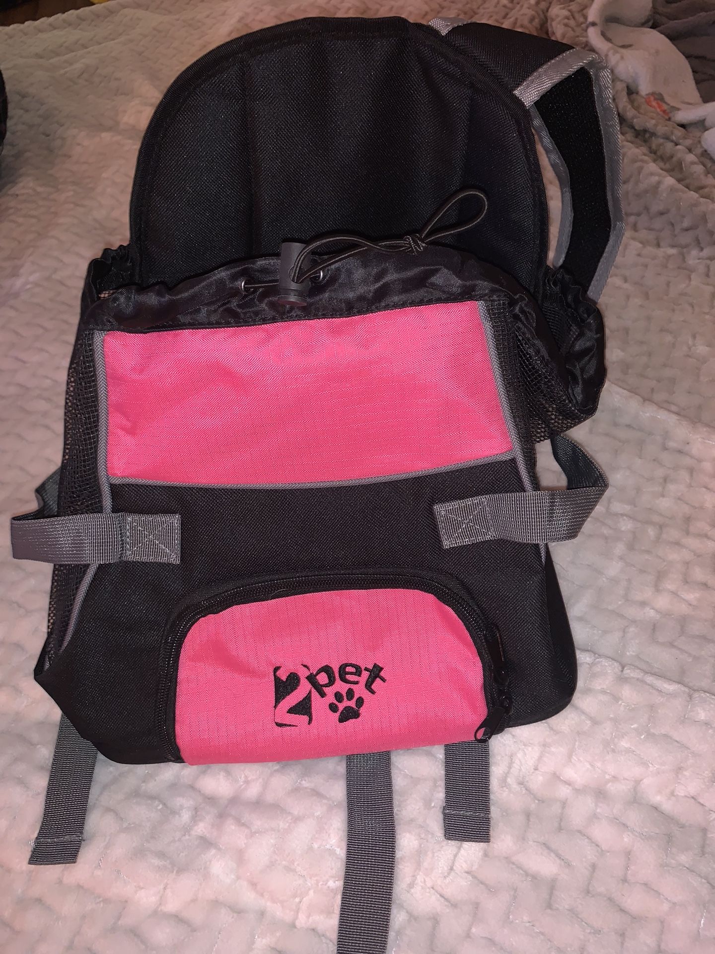Pink Pet Backpack