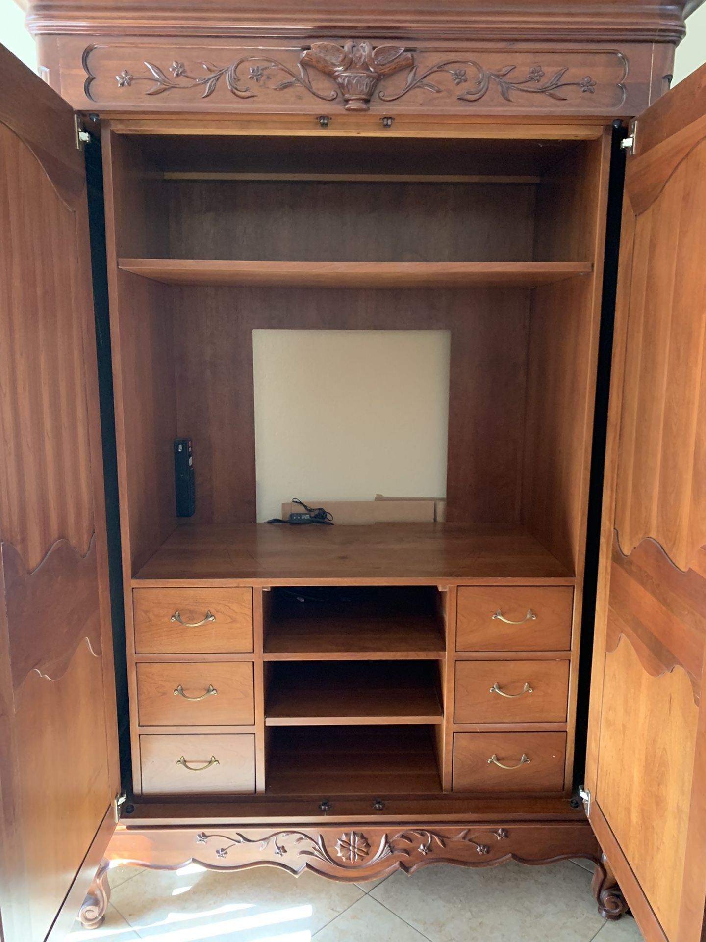Century Armoire Cabinet