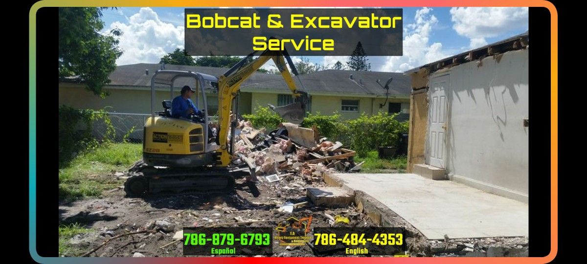 Bob͏cat & Exc͏avator Ser͏vice I h͏ave Dum͏p Tru͏cks ✳️ 🔷 ♦️
