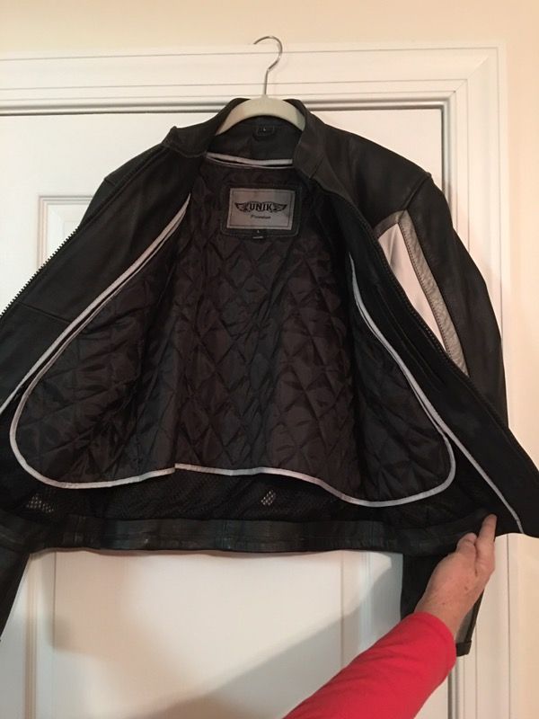 UNIK Women's Motorcycle Jacket. Only Wore Once. Size Large.