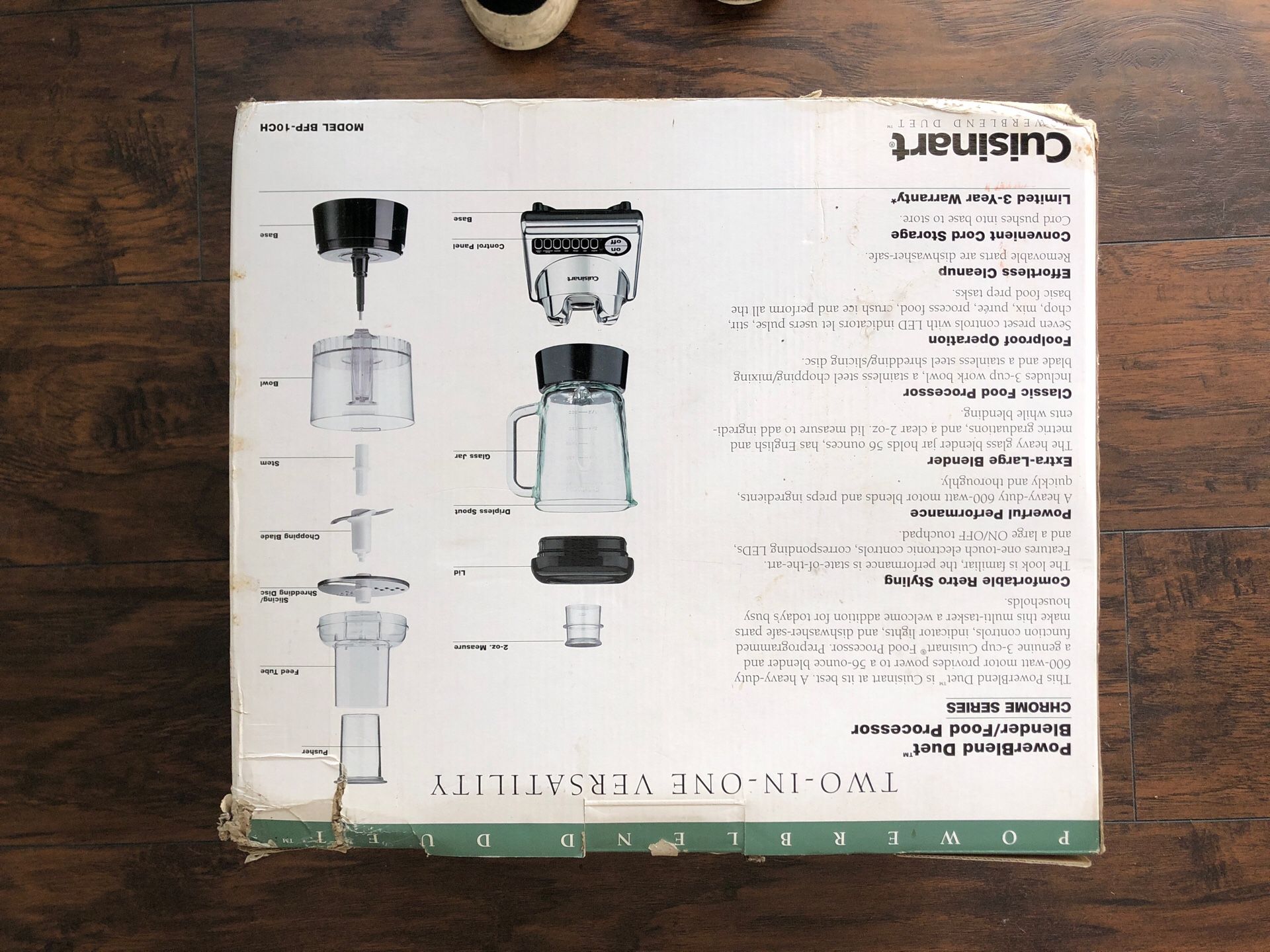 Cuisinart PowerBlend Duet Blender/Food Processor