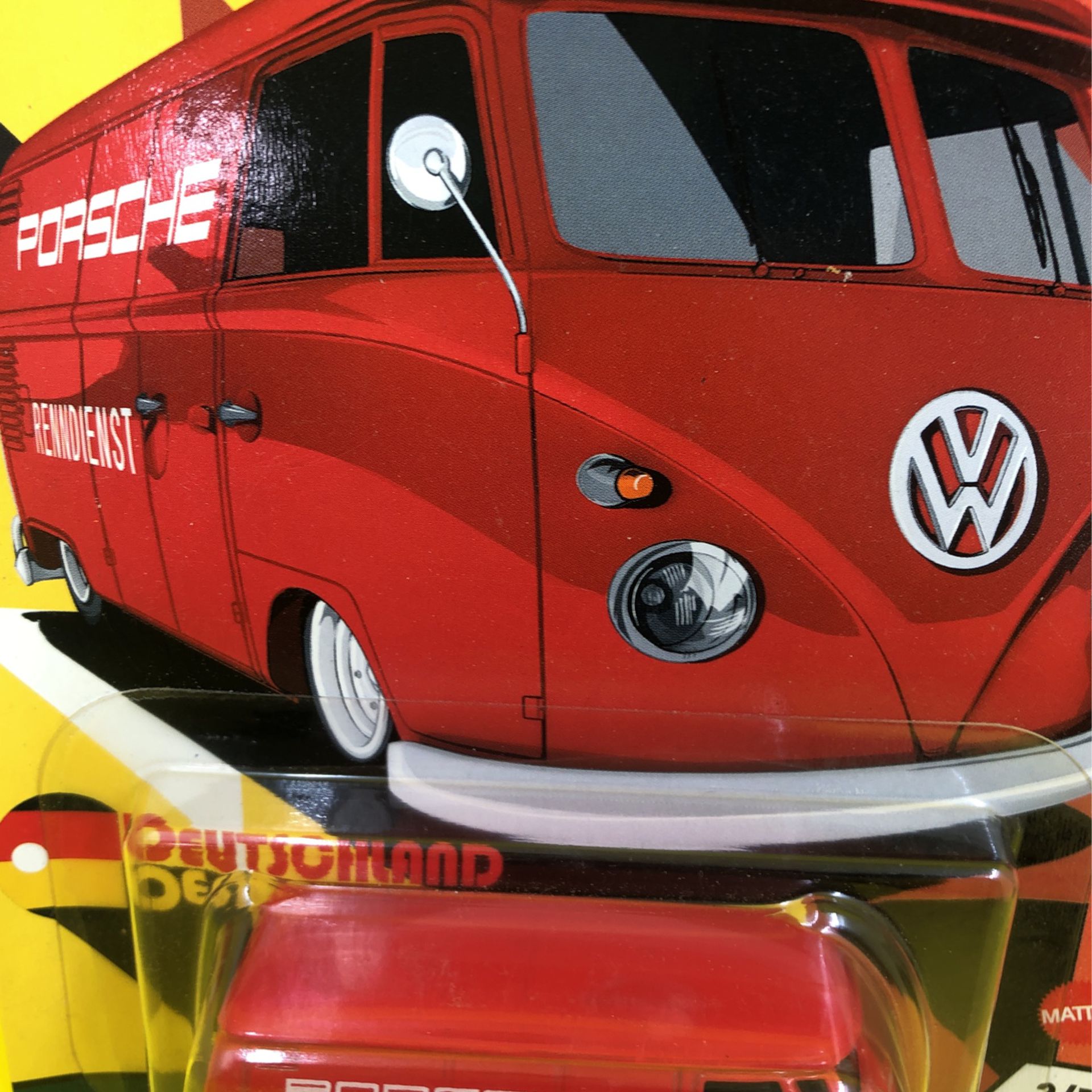 Volkswagen T1 Bus Lot (2) - Porsche Marvel Captain America VW Hotwheels Car Culture