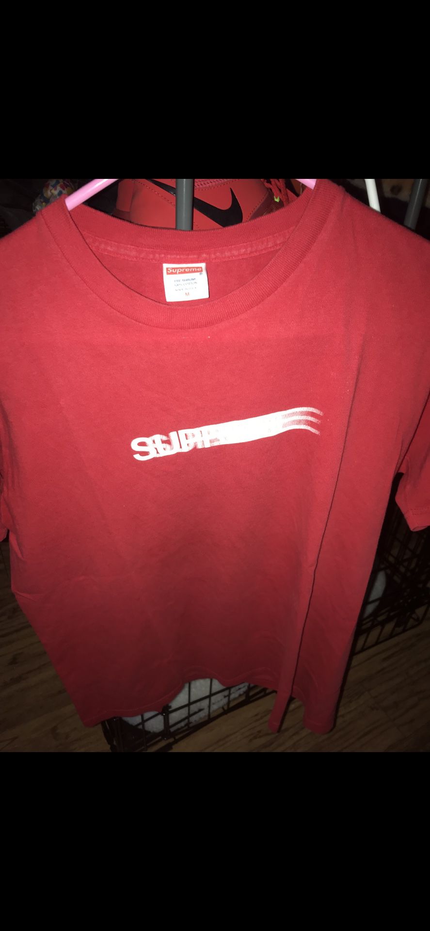 Supreme Motion Tee Red