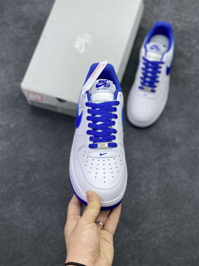 Air Force 1 07 LOW Bai Bao Blue Low Casual Sneakers SIZE 4-12