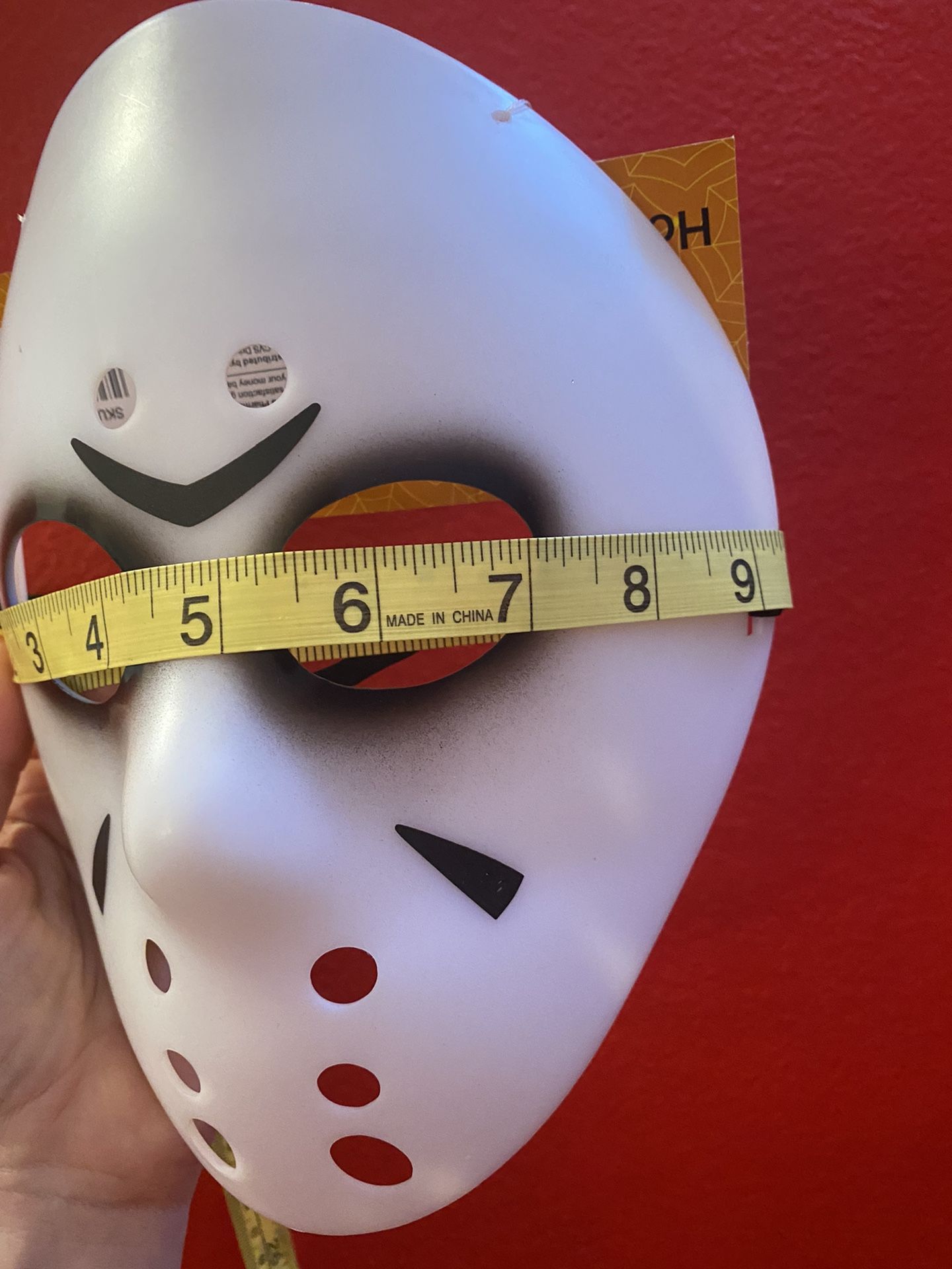 Horrow Hockey Halloween Adult Unisex Mask