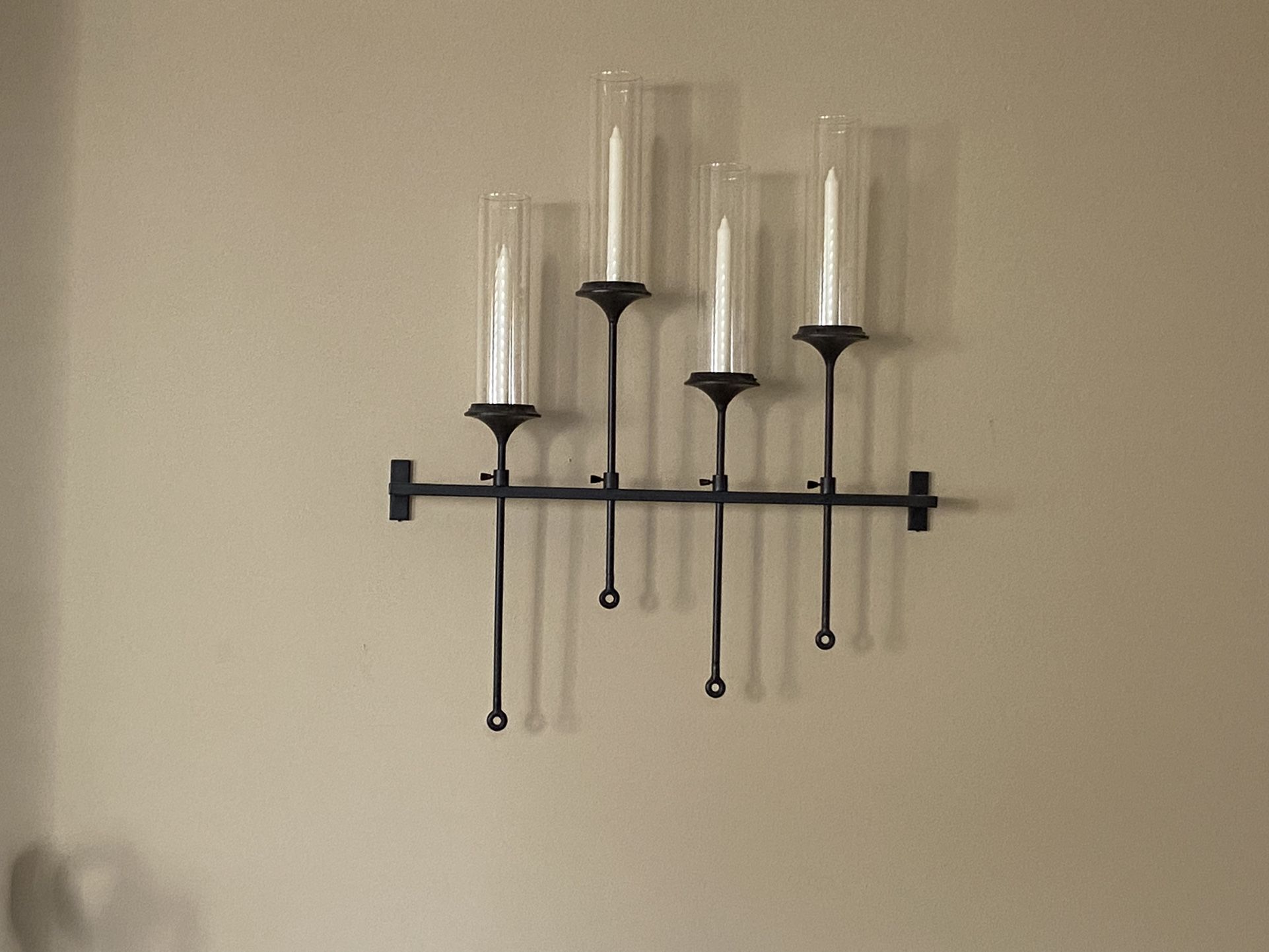 Pottery Barn Wrought Iron Candle Holder