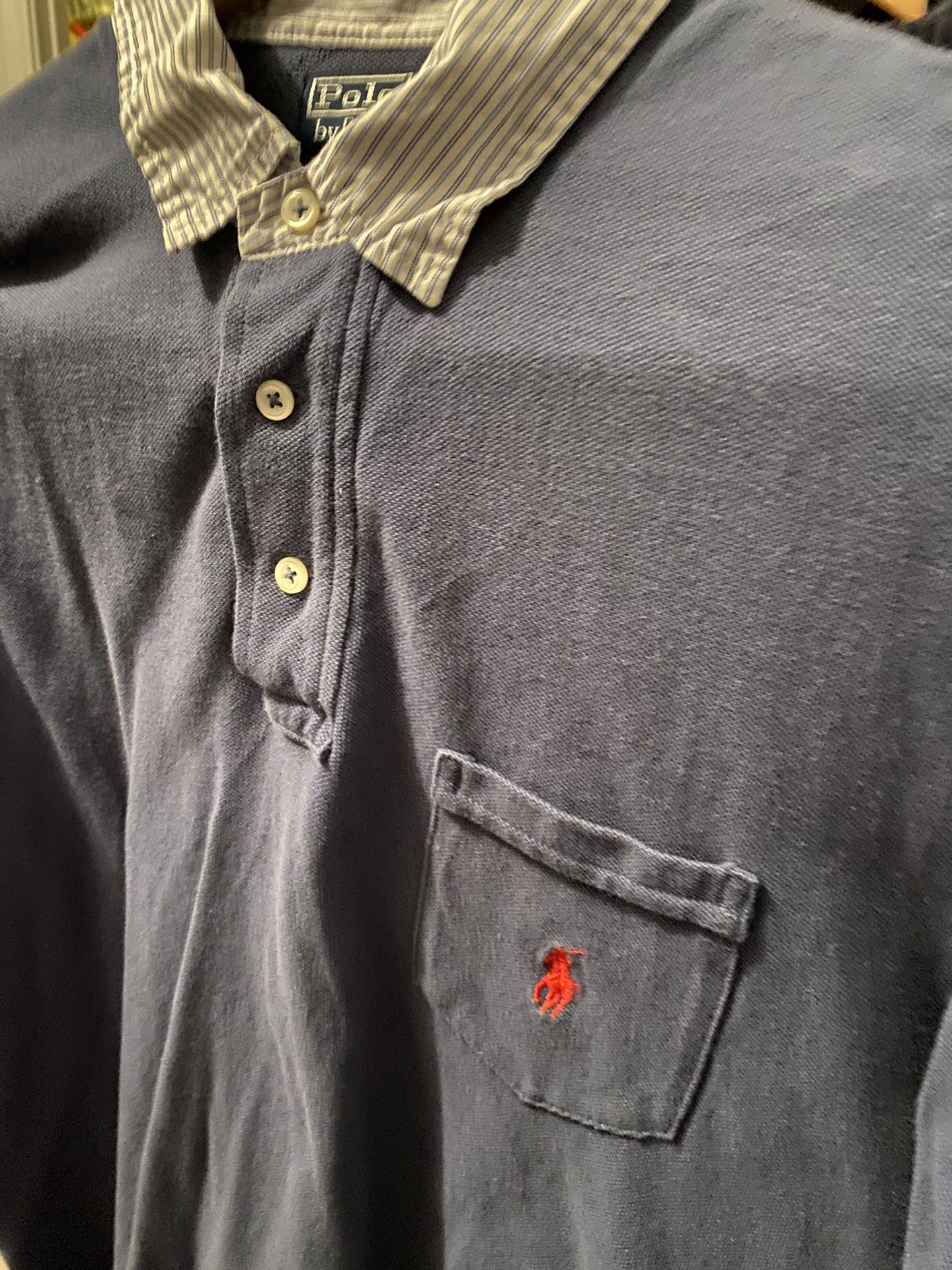 Ralph Lauren Polo Men’s Size Large Polo Shirt With Pocket