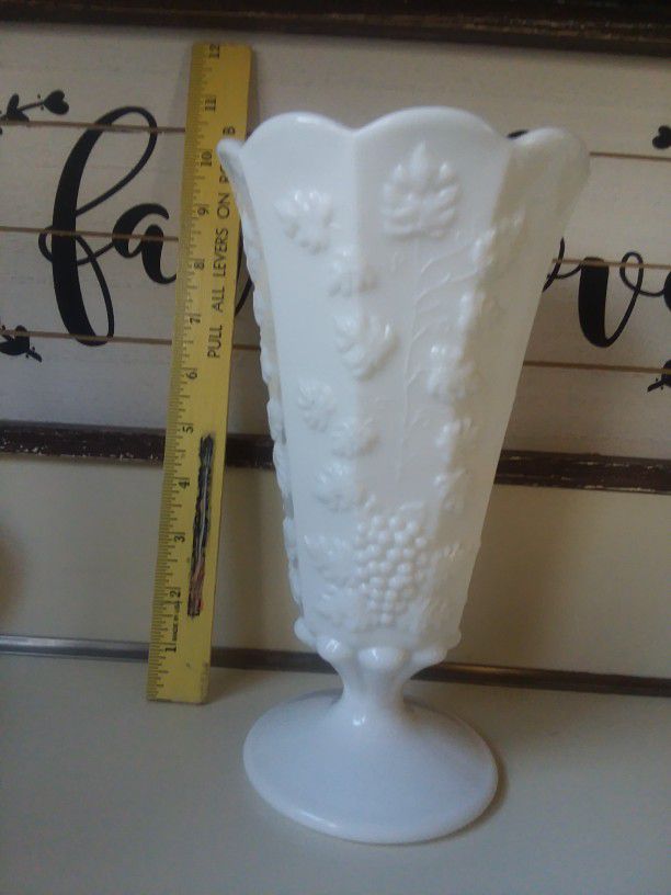 Vintage Westmoreland Milk Glass Vase