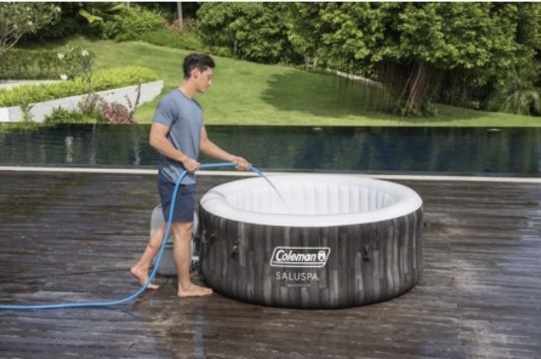 Coleman 4 Person Inflatable Hot Tub Bahamas