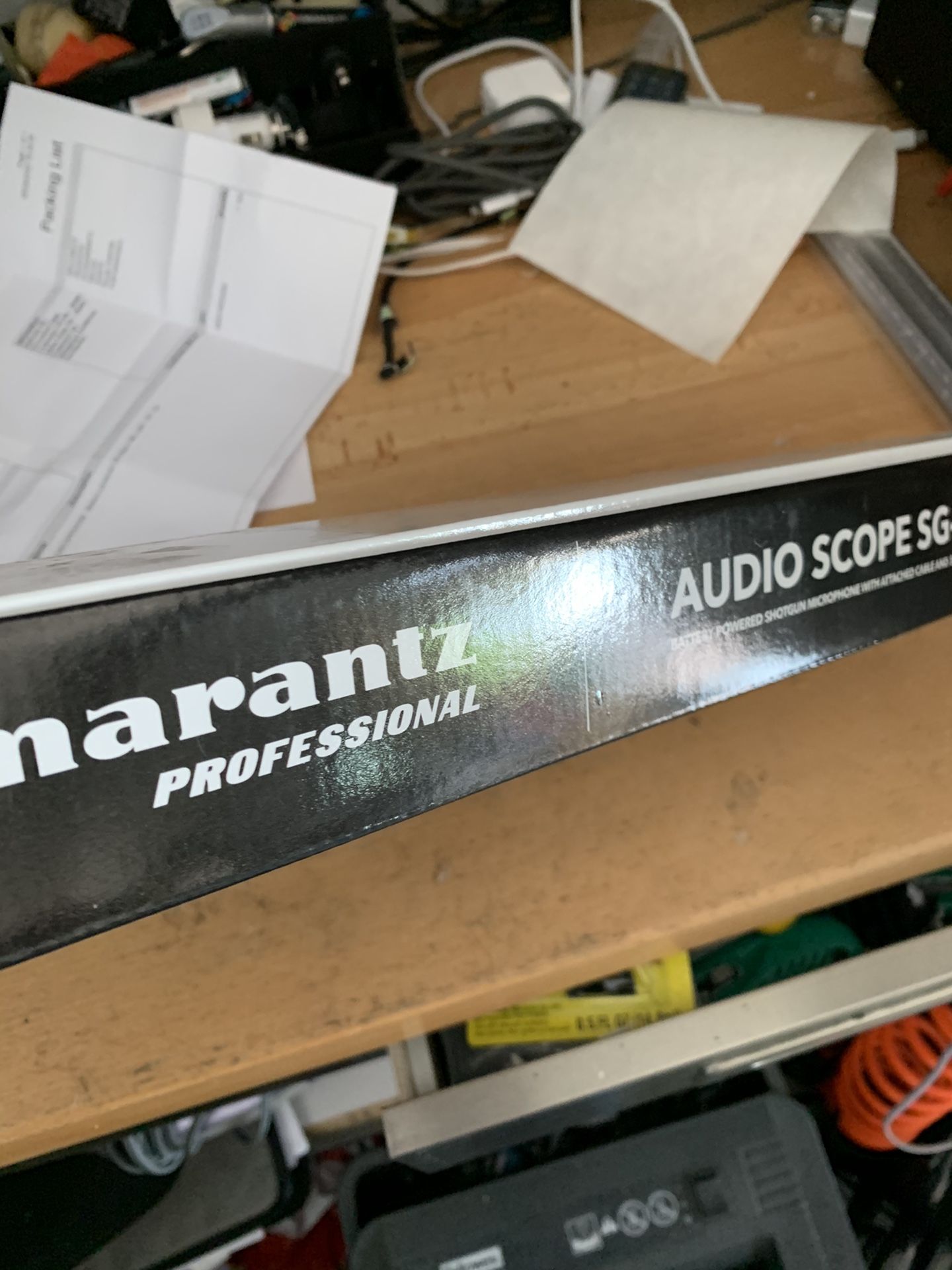 Marantz shot gun microphone new